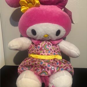 My Melody Build a Bear with Dress NWT